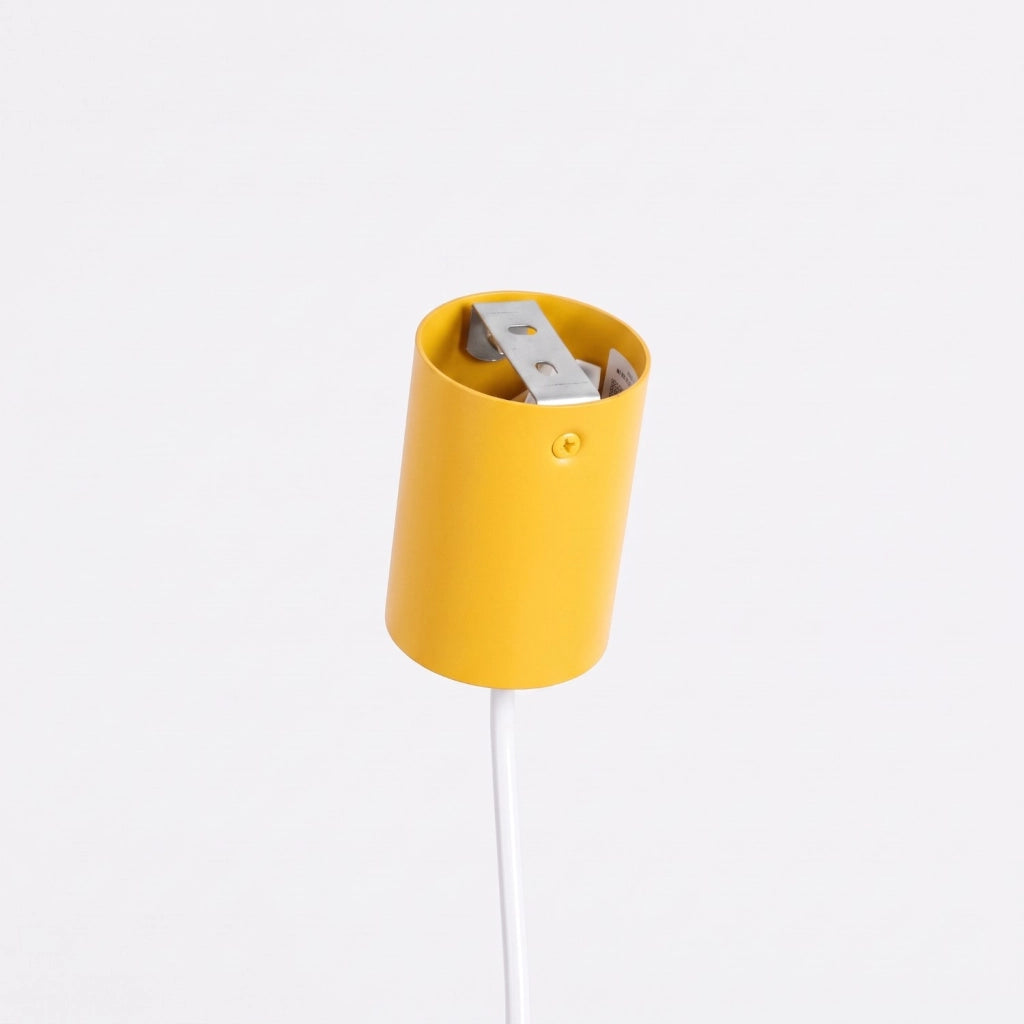 Lampadario RAYO 4 giallo