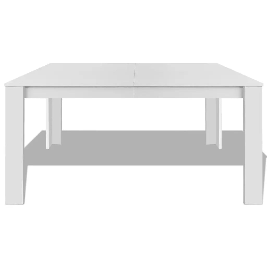 Tavolo da Pranzo | Tavolo da cucina 140x80x75 cm Bianco