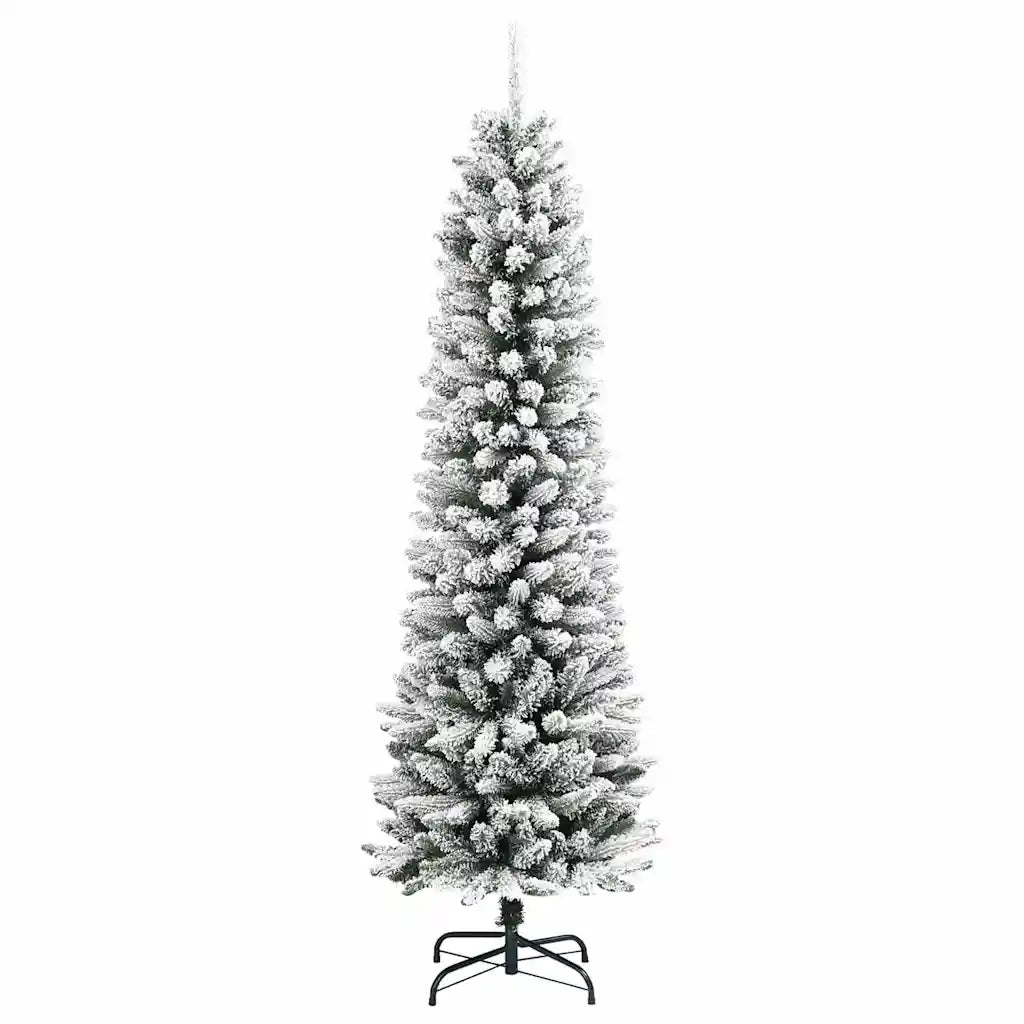 Albero di Natale Artificiale-Albero Natalizio con 300 LED Bianco 240 cm 650661