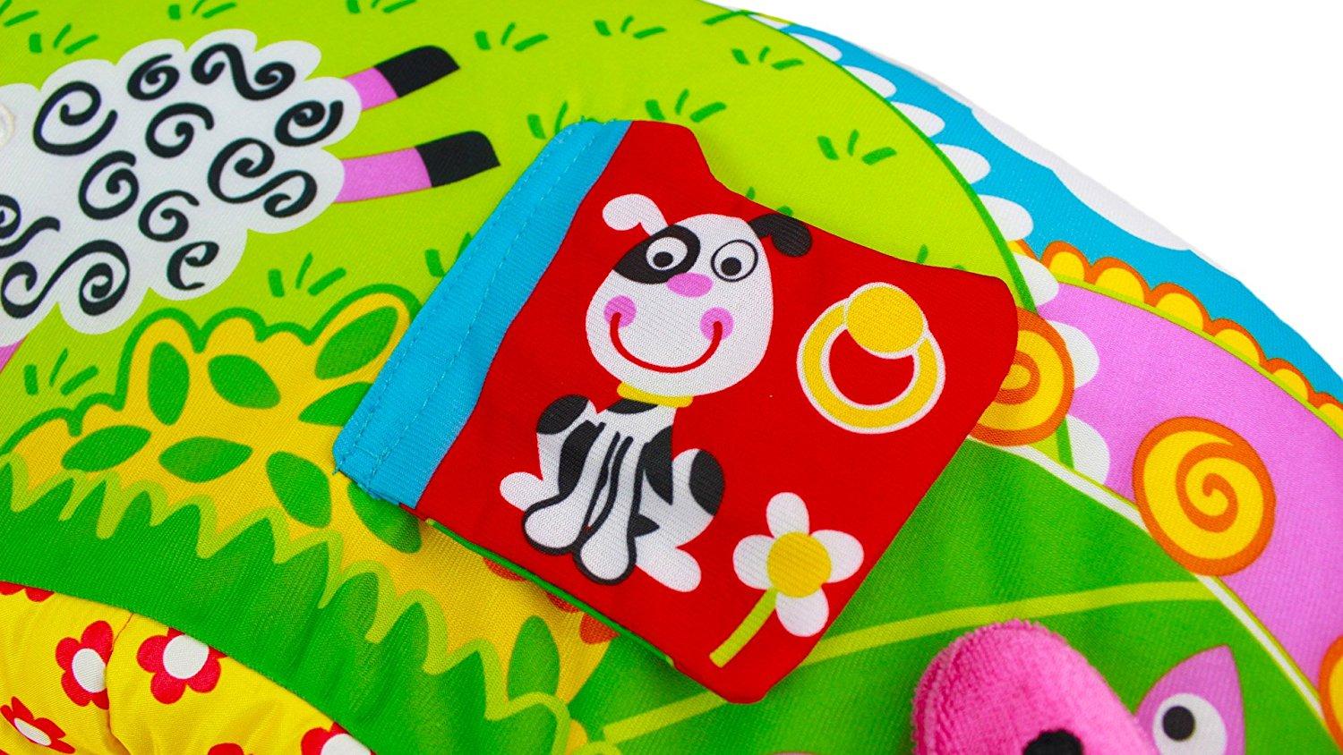 Nido Gioco Anello Triangolare Gonfiabile per Bambini 8 Attività Galt