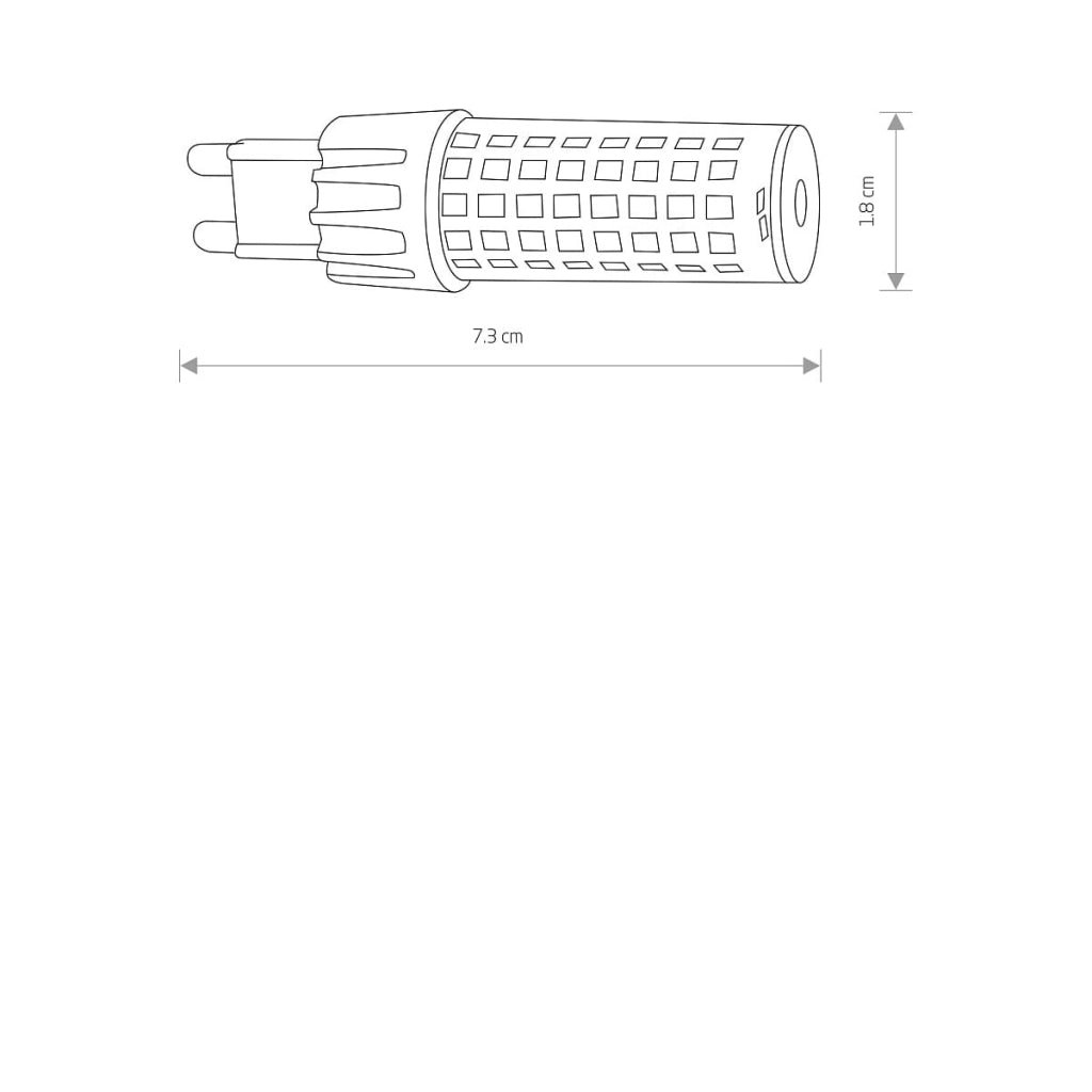 Lampadina LED G9 7W 3000K calda 750lm Nowodvorski 9197