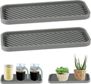Organizzatore per vaschetta silicone manubrio per pennelli per piatti resistente al vapore 2 pezzi