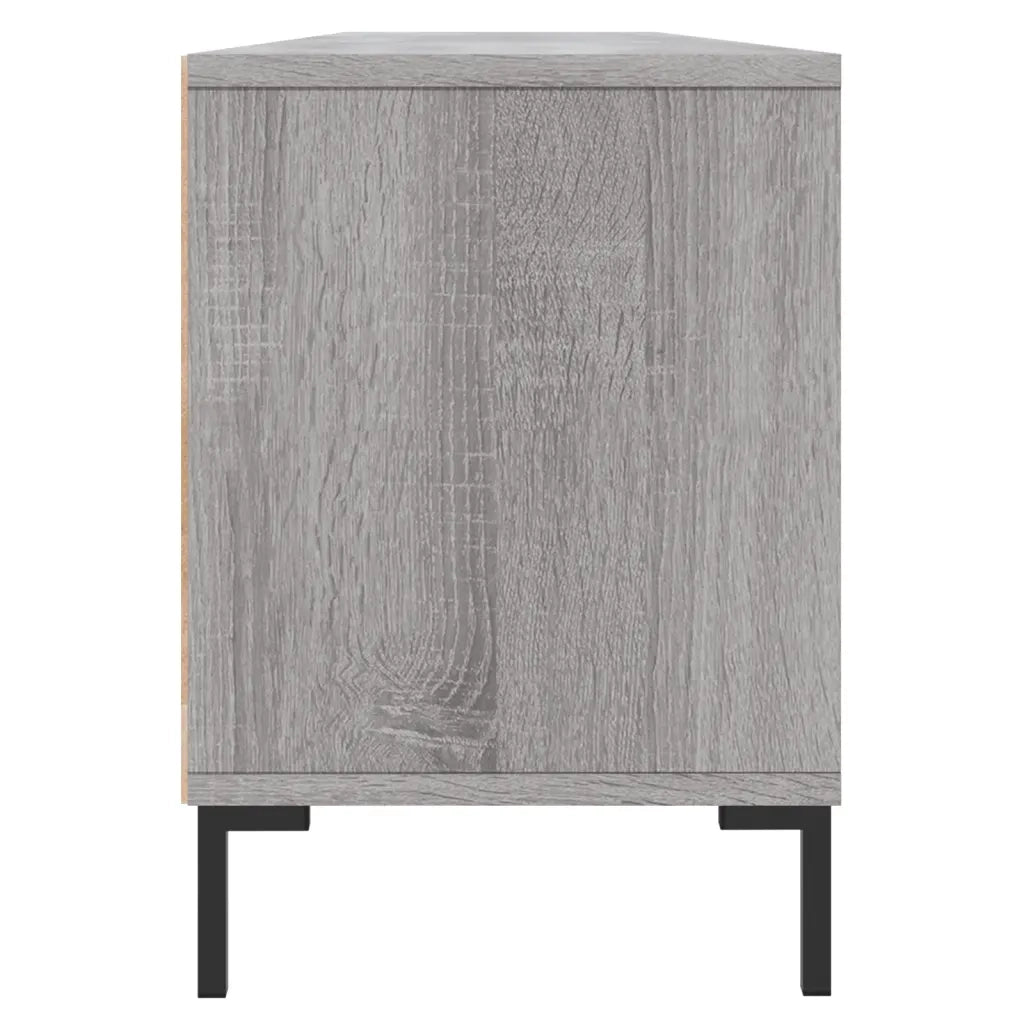 vidaXL Mobile Porta TV Grigio Sonoma 150x30x44,5 cm Legno Multistrato