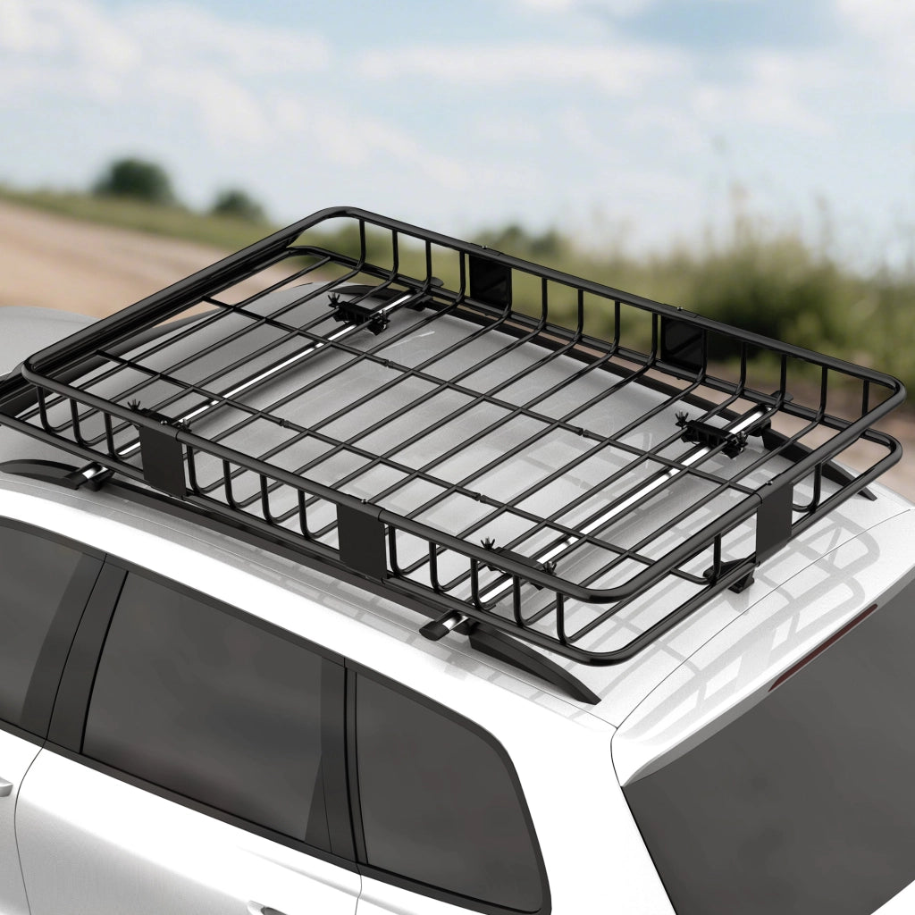 Portabagagli per auto ¨C zephmum ¨C regolabile 109-162 cm metallo