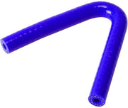 Siliconica per Raffreddamento 120mm - 6mm di Diametro Interno - 135 Gradi - Tessuto a Doppia Lastra - Blu - Resistente a Temperature Elevate - Sonda di Raffreddamento in Silicone