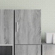vidaXL Mobile a Parete Grigio Sonoma 30x42,5x40cm in Legno Multistrato