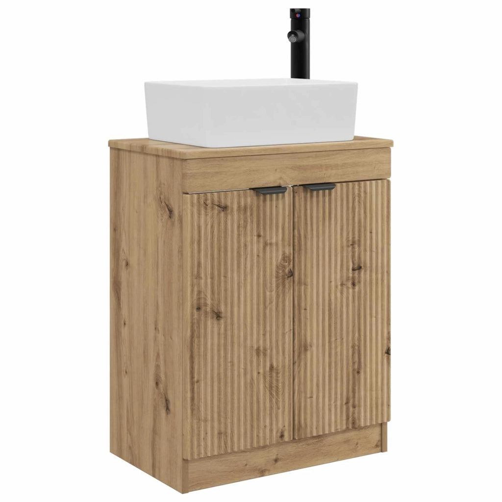 Mobile da bagno con lavabo Rovere Artigianale 54 x 35 x 83 cm 890167