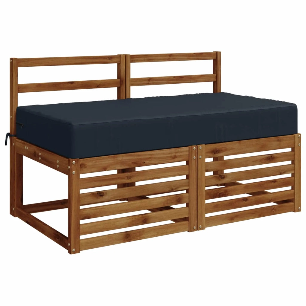 Cuscino per la seduta SOEST 100% Poliestere Blu scuro 946708