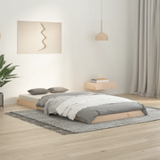 Giroletto senza Materasso-Struttura Letto 90x200 cm in Legno Massello di Pino 574556