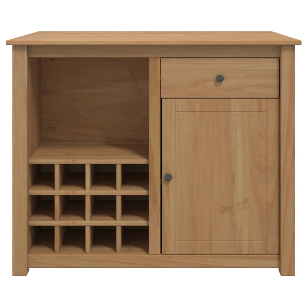 Carrello da Cucina PANAMA 2 pcs Cera di Miele 112 x 77 x 90 cm