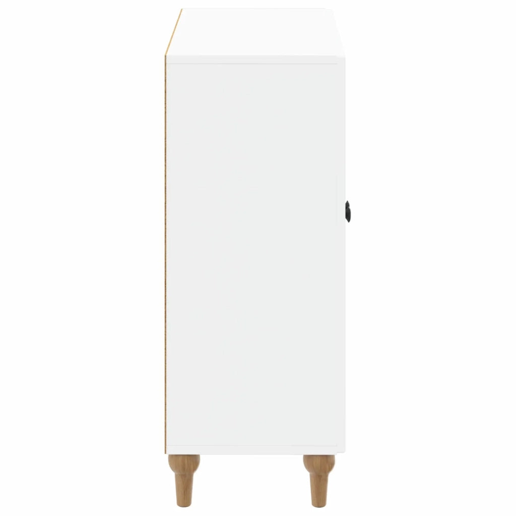 Mobiletto da Bagno ALKMAAR Bianco 59,5 x 31 x 80 cm 896175