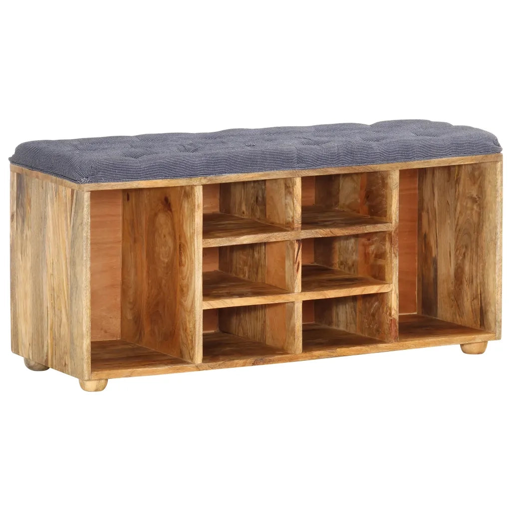 Panca da ingresso-Sgabello-Panca da Corridoio 100x35x47 cm in Legno Massello di Mango