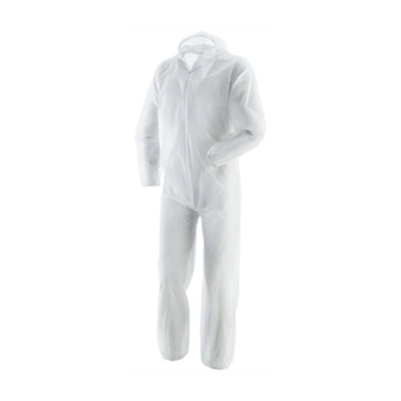 TUTA DA LAVORO MONOUSO 40 G/M2 BIANCO TG. XL- 1,0 pz