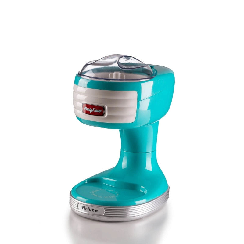 Macchina per tritare ghiaccio, 30W, cestello removibile, lame in acciaio inox - Celeste
