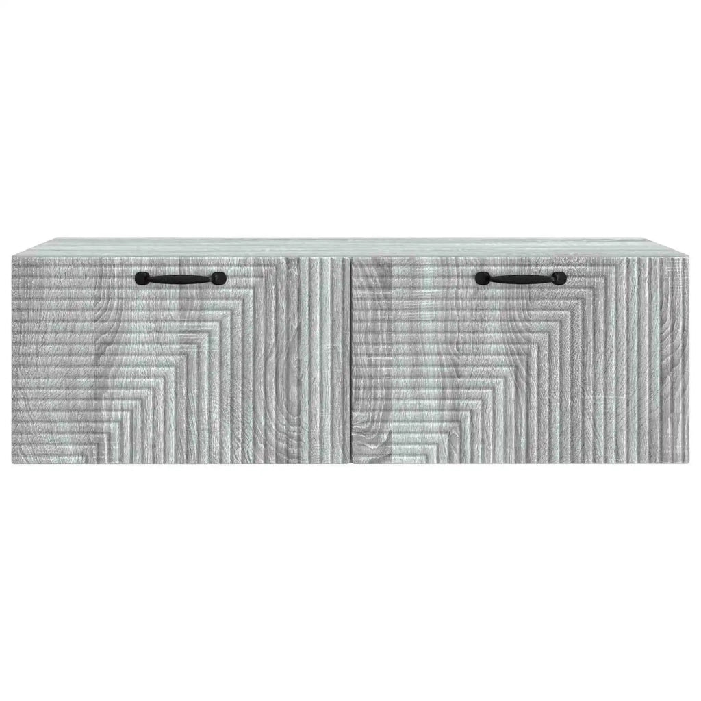 Mobile Porta TV da Muro Grigio Sonoma 98 x 41 x 30 cm