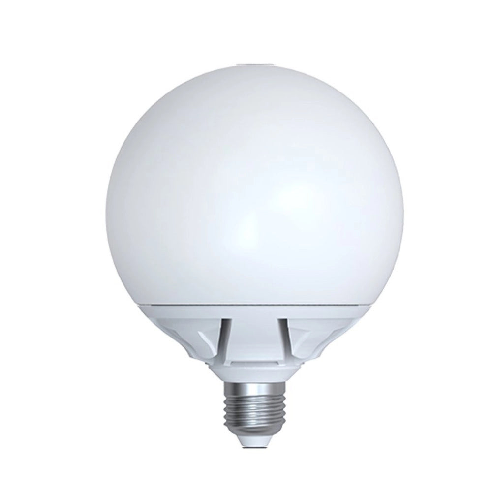 Trade Shop - Lampada Led 15w Watt E27 Bianco Caldo Freddo Sfera Opaca Globo -