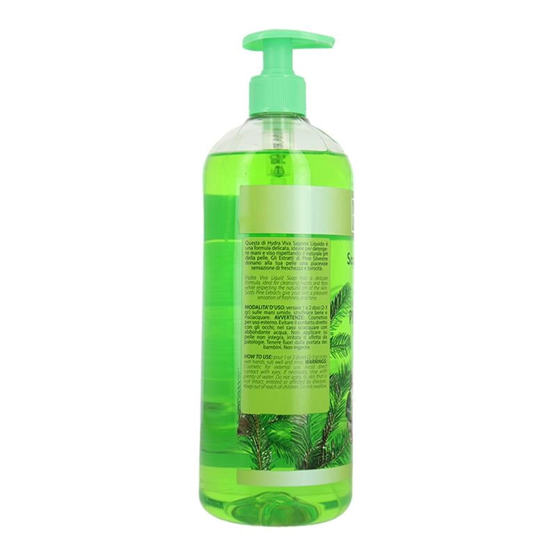 HYDRA VIVA+ SAPONE LIQUIDO MANI E VISO ESTRATTI DI PINO SILVESTRE - 1L