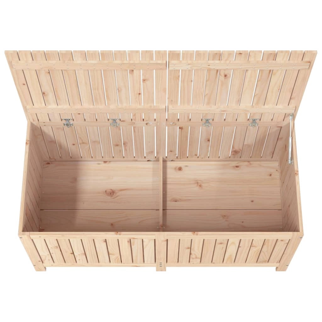 Baule portaoggetti da giardino 147 x 68 x 64 cm legno di pino massiccio 02_0013008