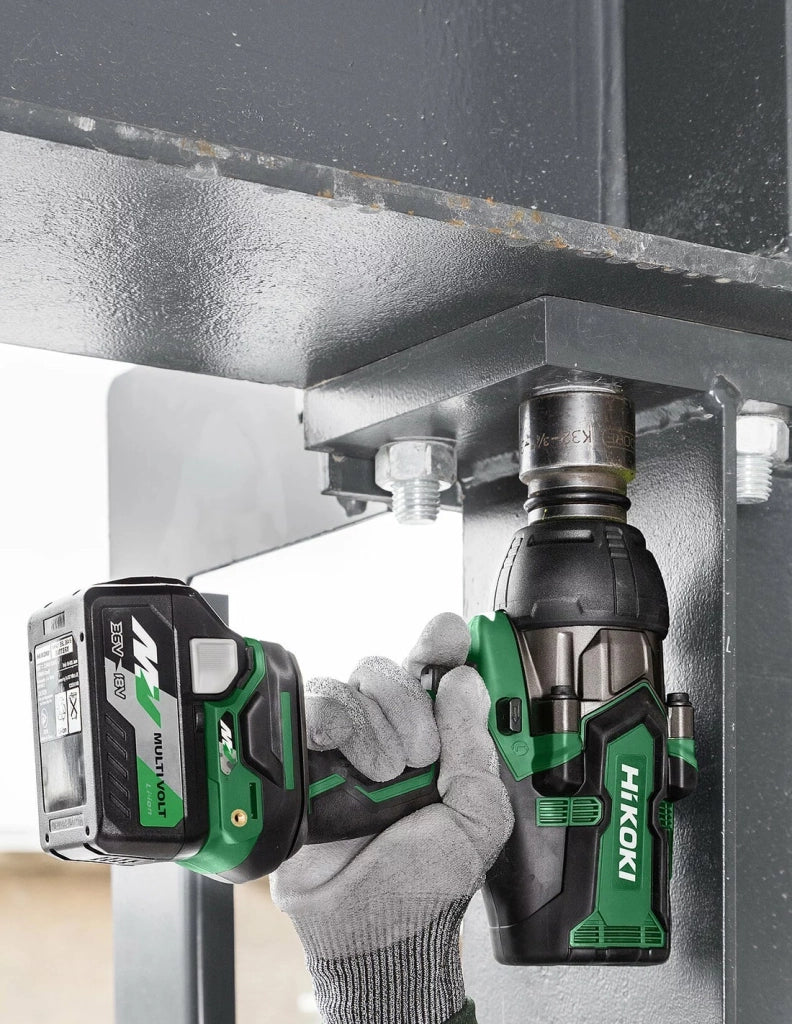 Avvitatore ad Impulsi HIKOKI WR36DBB1X (1 x 4,0Ah/8,0 Ah + UC18YSL3 + Valigetta HSC II)