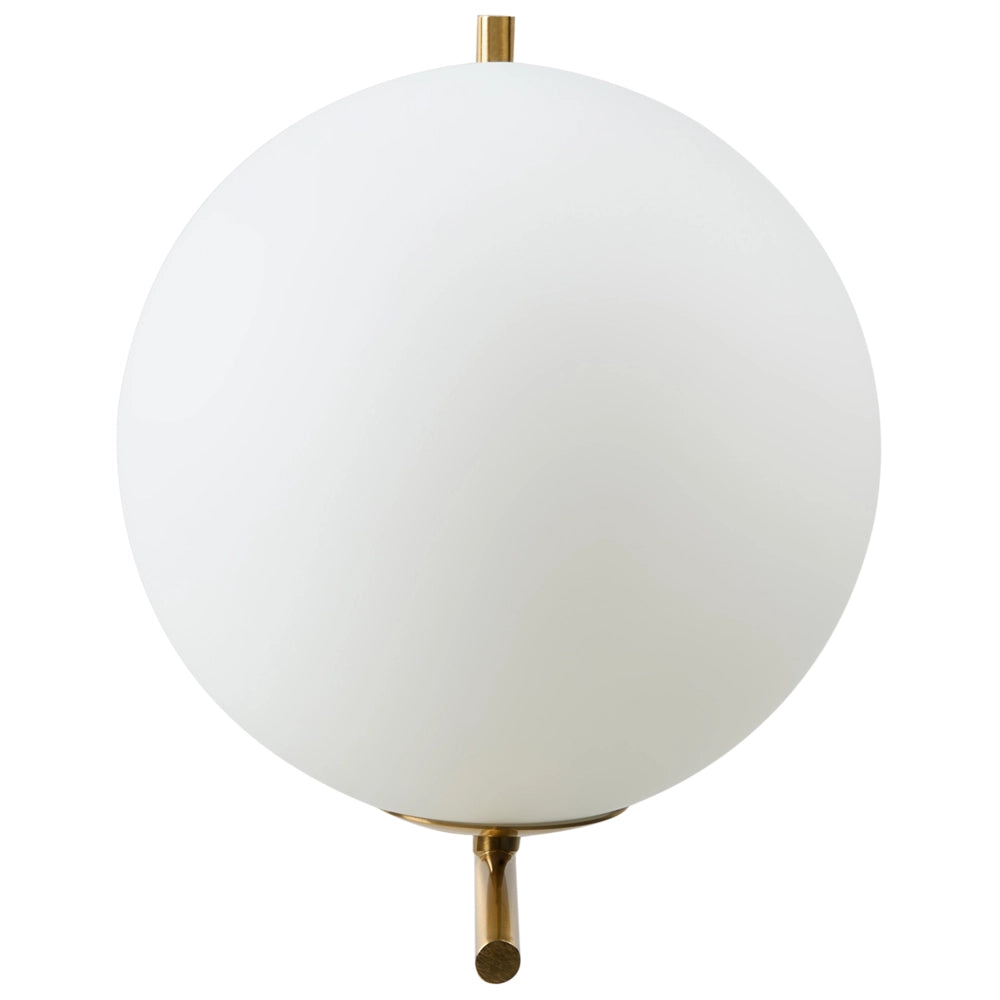 Lampada da parete Base in metallo dorato Paralume in acrilico Forma elegante Moderna Minimalista