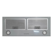 Cappa sottopensile integrata Samet Gruppo70 TB0272SAC luce led 3 livelli velocità colore silver classe D