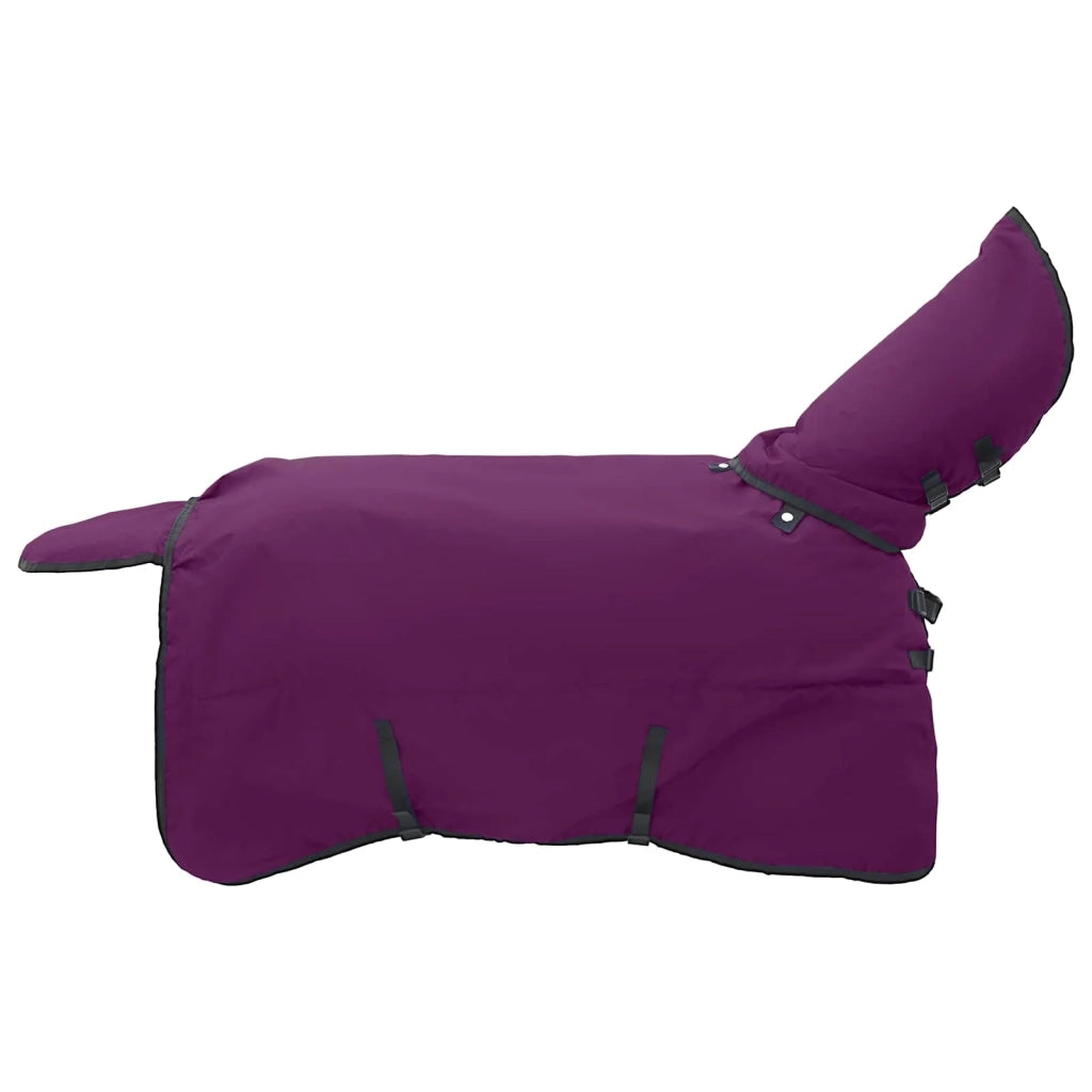 Coperta per Cavalli Verde Scuro e Nero 155 cm Poliestere CFW9051514