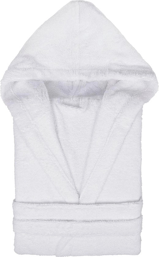 Badia da unisex, 100% cotone 450 g con cappuccio, due tasche e cintura regolabile, alta assorbimento e rapido assorbimento, certificato Oeko-Tex, morbido e soffice.