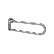 Maniglione barra ribaltabile con piastra lunga cm60 inox satino