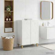 Mobiletto da Bagno DELFT Bianco 59,5 x 31 x 80 cm 897055