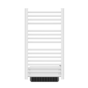 Scaldasalviette elettrico senza liquidi con soffiante 500W+1000W H.100,5xL54cm HESTIA bianco