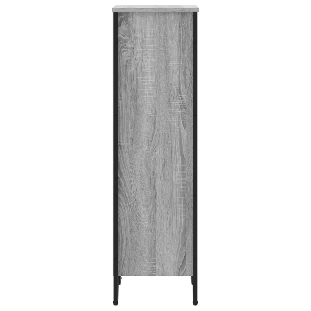 Libreria Grigio Sonoma 50x31x106 cm in Legno Multistrato 848607