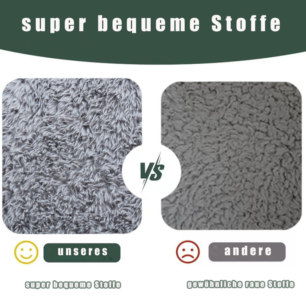 Divano convertibile da pavimento con schienale regolabile a 5 posizioni e cuscino in tessuto peluche grigio chiaro