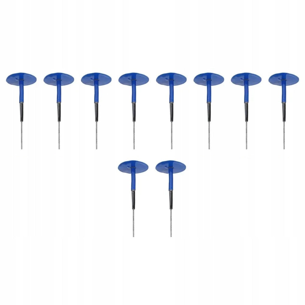 Set di Spine per Pneumatici 6mm con Toppa – Riparazione Efficace | 10 Pezzi