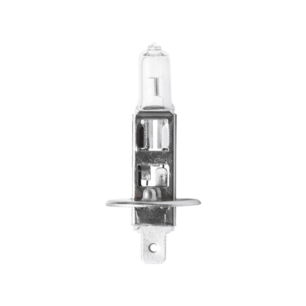 Lampeggiante con lampadina alogena H1 12–24V per montaggio su piede