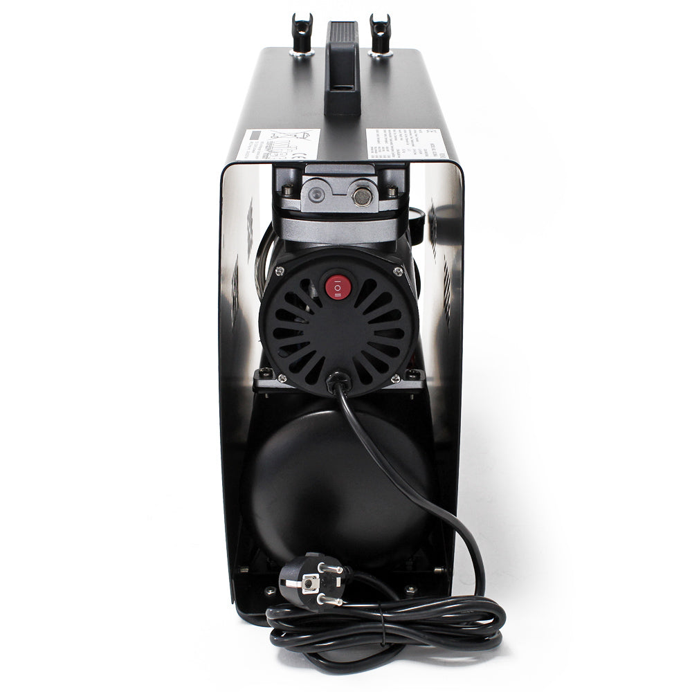 Compressore per aerografo AS196A con serbatoio aria 2 cilindri 6 bar Interruttore a 2 fasi