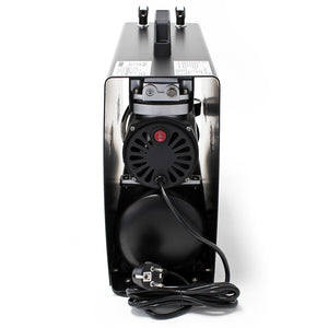 Compressore per aerografo AS196A con serbatoio aria 2 cilindri 6 bar Interruttore a 2 fasi