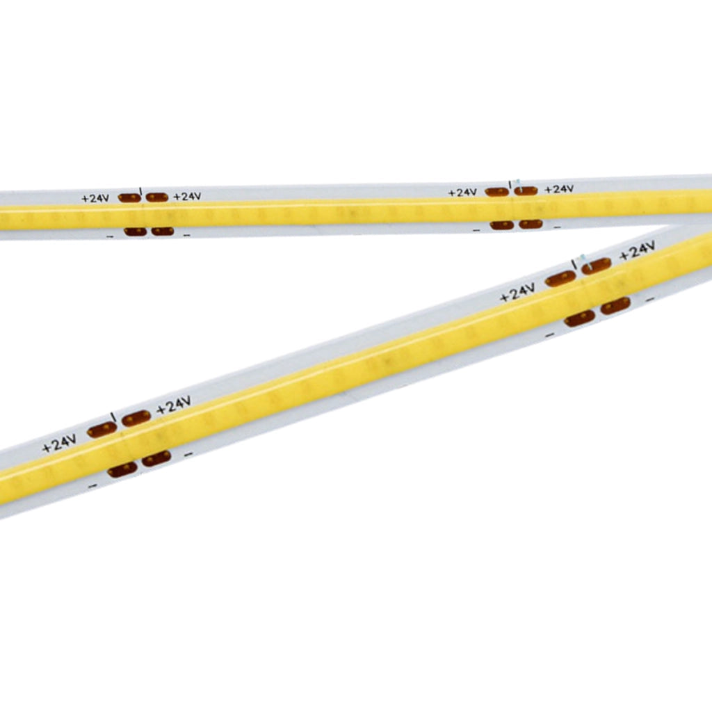 Striscia LED COB 24V 5m 33W 3450lm 6500K bianco Polux