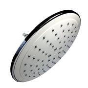 Trade Shop - Soffione Doccia Rotondo 20x20cm Per Bagno Effetto Pioggia Sottile Cromato 93003 -
