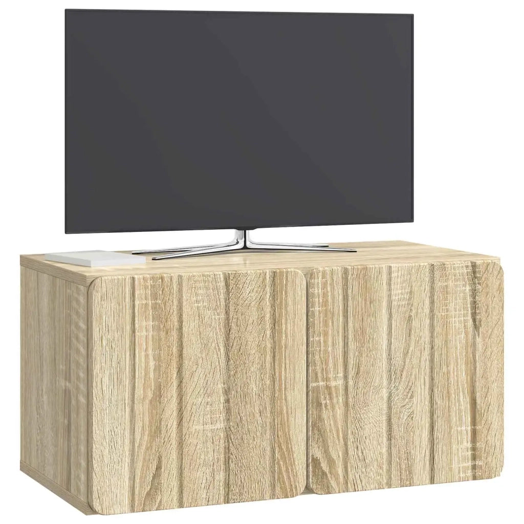 Mobile Porta TV da Muro 59,5 x 31 x 30 cm Rovere Sonoma 898367