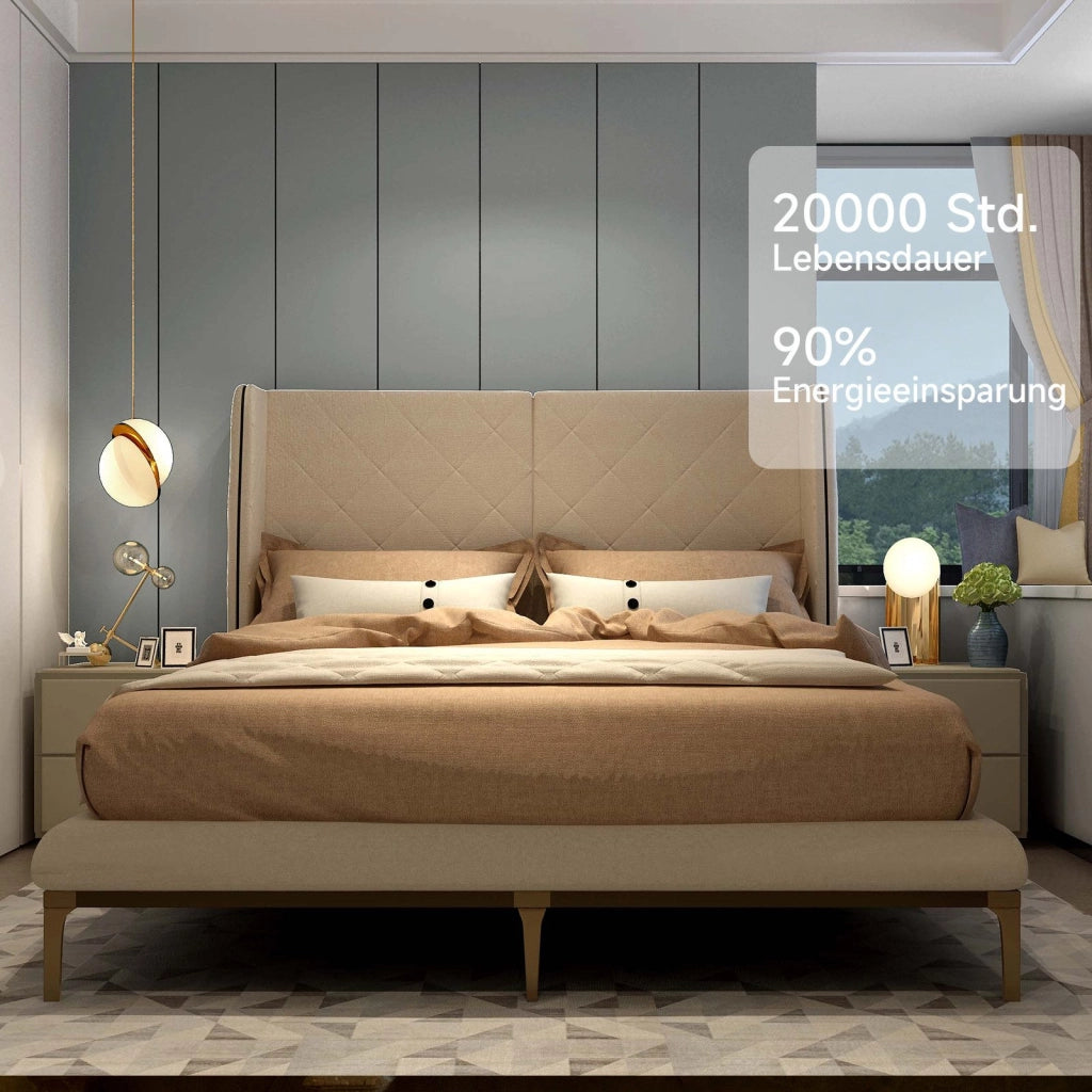 ZMH Lampadina LED E14 lampada a risparmio energetico 12 pezzi 4W 2700K lampadina bianca calda