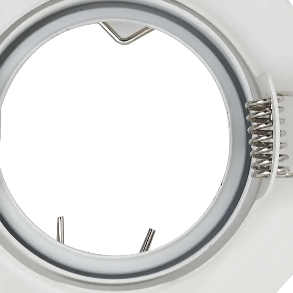 Spotlight 24 pcs Bianco 9 x 9 x 2.5 cm Metallo 4108163