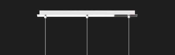 SOSP. CROMO 3 LUCI RETTANGOLARE VETRI (1 PICCOLO AMBRA+2 PICCOLI BRONZO) 1193CR-S3 RP-AB