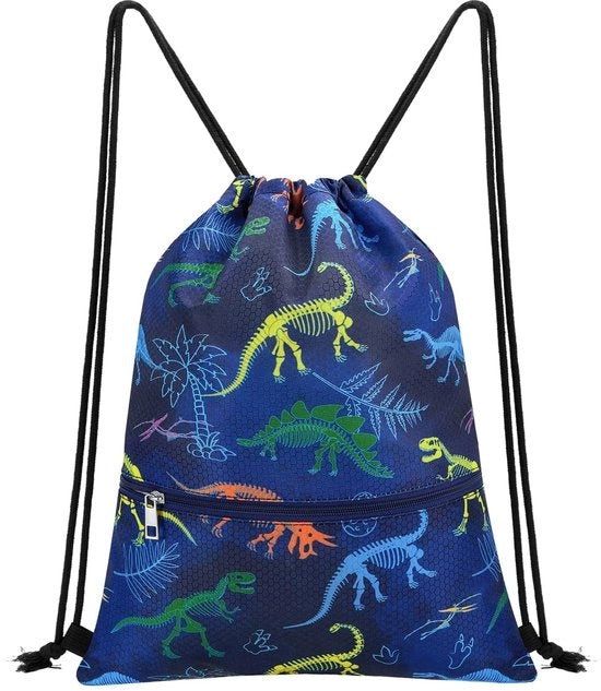 Borsa a Spalla Dinosauri - Impermeabile - Borsa Sport - Bambino - 38x30x12 cm - Cinturino - Per scuola/travels