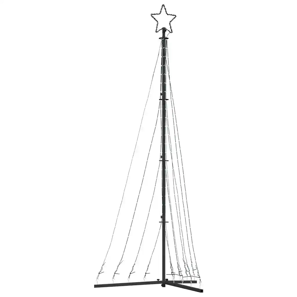 Albero di Natale a LED 447 LED Bianco Caldo 250 cm 4016432
