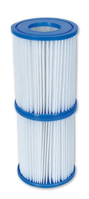 Filtro ricambio Bestway per pompe piscina 2006/3028 l/h, 2 pezzi Mod. 58094
