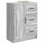Credenza | Madia | Buffet da pranzo | Armadio da pranzo Grigio Sonoma 66 x 34,5 x 87 cm Legno ingegnerizzato