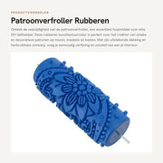 Pattino per verniciatura a rilievo - Roller decorativo multifunzionale - Roller decorativo lavabile - Eccellente copertura - Strumento DIY - Dimensioni 15 x 6 x 6 cm - Roller decorativo