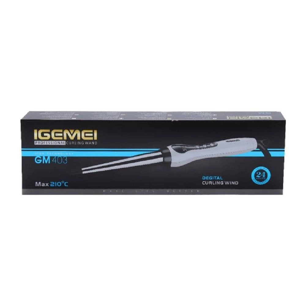 Trade Shop - Piastra Per Capelli Ferro Conico Arricciacapelli In Titanio Ricci Mossi Gm-403 -