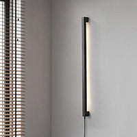 Applique Da Parete Led Lhj063-w 80cm Black