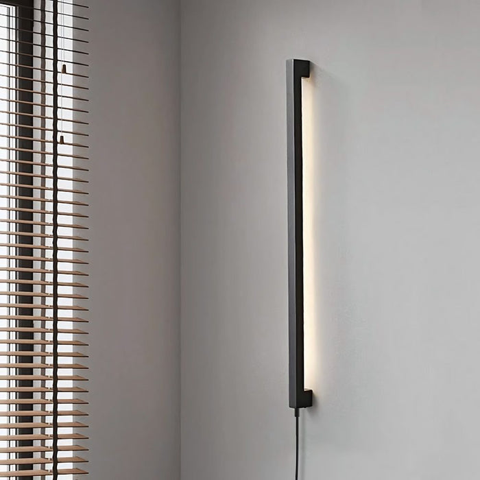 Applique Da Parete Led Lhj063-w 80cm Black